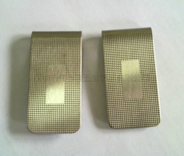 不銹鋼腐蝕錢(qián)夾